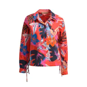 Blouse with Drawstring